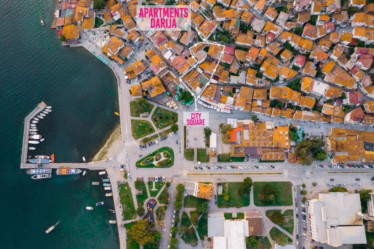 Darija Apartments - City Square Ohri Dış mekan fotoğraf